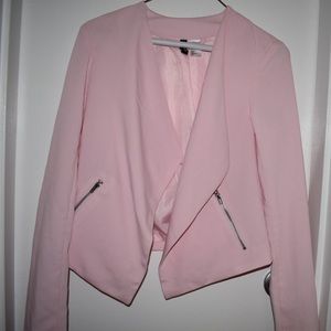 Pink blazer
